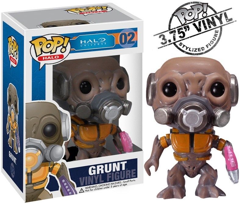 Funko Pop Halo Universe  Master Chief & Grunt  3.75 Vinyl Figures 