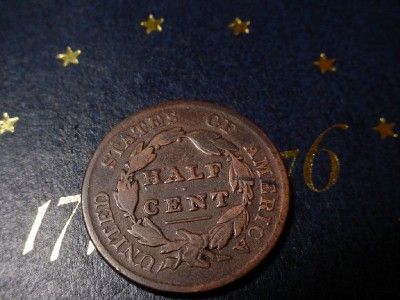 1829 HALF CENT  