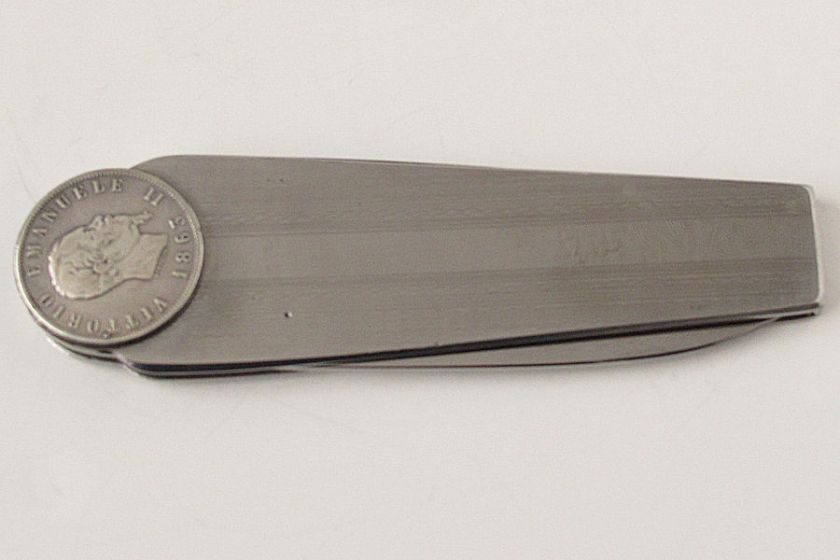 Gucci Vintage Silver Mens Penknife Pen Knife  