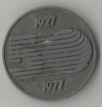 Medal Iberia Spain 50º Aniversario da Fundação 1927 1977  