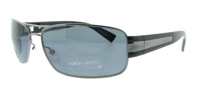 GIORGIO ARMANI GA 598 CCA RUTHENIUM GA598 SUNGLASSES 827886442232 