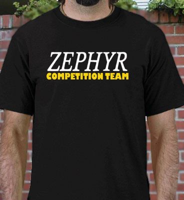 ZEPHYR COMPETITION Z BOYS* T SHIRT SIZE S M L XL 2XL 3XL  