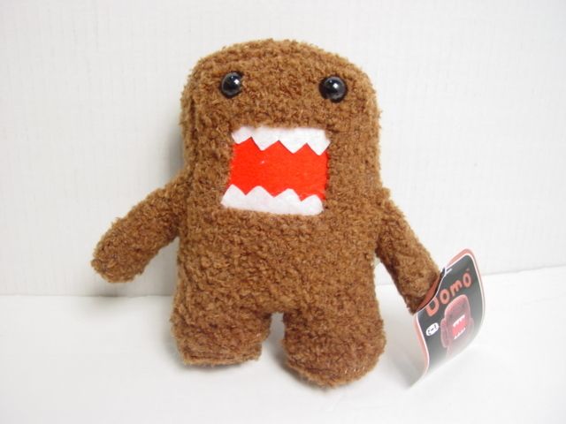 Domo 7 Plush Brown Stuffed Toy Kun Licensed  