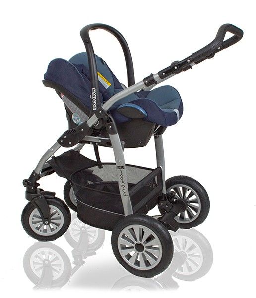 NEW PRAM 2 IN 1 FYN IN 30 FANTASTIC COLOURS   360° SWIVEL WHEELS 