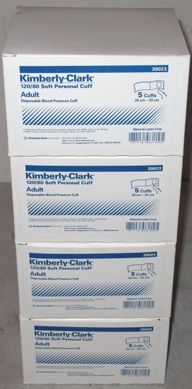 KIMBERLY CLARK 120/80 DISPOSABLE BLOOD PRESSURE CUFF  