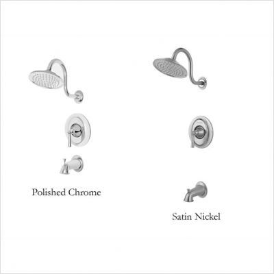 Price Pfister Saxton Shower and Tub Trim Polished Chrome R89 8GLC 