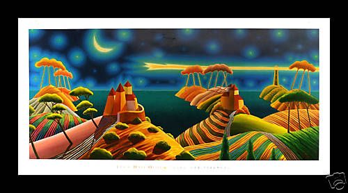 SOGNO MEDITERRANEO art FRAMED PRINT   Luca Dallolio  