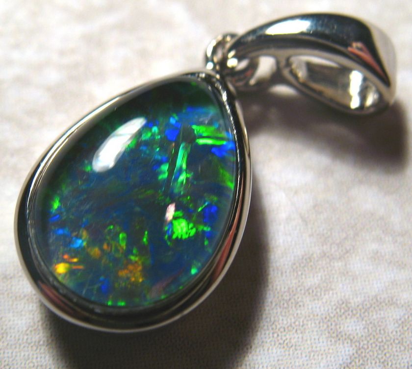 OPAL PENDANT   10 x 7 mm Teardrop 214  