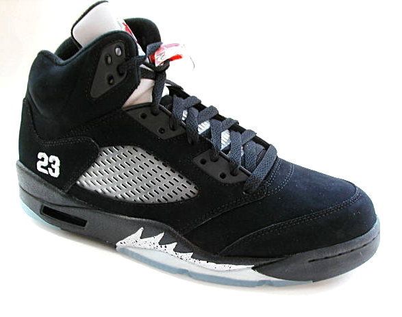 Nike Air Jordan 5 V Retro 2011 model. color Black/Varsity Red 