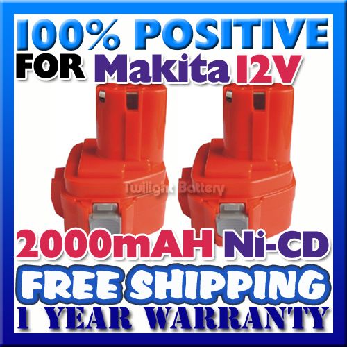   fit 2.0AH 12V 12volt Makita 1220,1222,192598 2,192681 5,UC170DWD