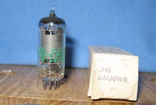 Radio Tubes 6AU6WB 6AU6 Sylvania JHS NOS  