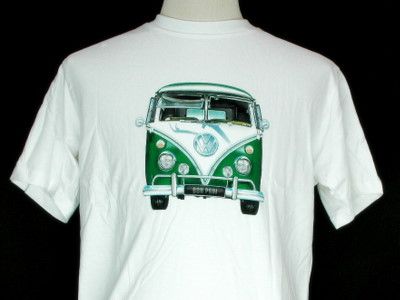 VW 88BPSW GREEN splittie KOMBI T Shirt VWG034B VWG034W  