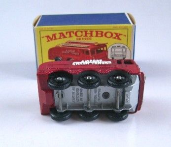 MATCHBOX LESNEY 63 AIRPORT CRASH TENDER, 1963, MIB  