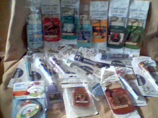 YANKEE CANDLE TRAVEL SPRAYS,CAR JARS&CAR GELS GREAT NEUTRALIZERS & AIR 