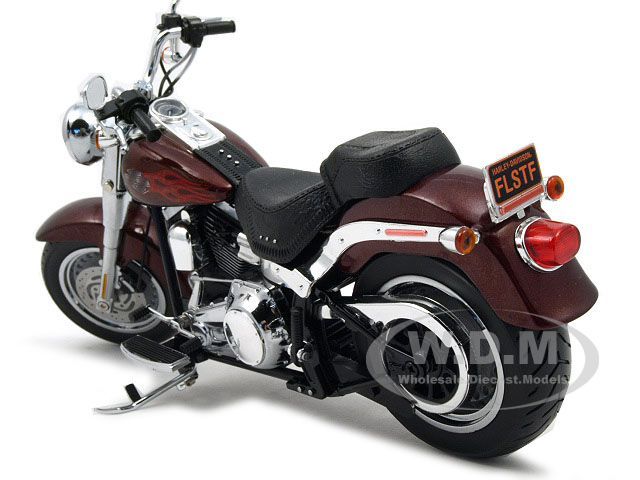 2010 HARLEY DAVIDSON FLSTF FAT BOY 1/12  