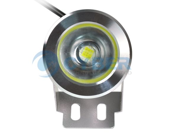 12V 10W LED Waterproof Floodlight Lamp Cool White Silve  