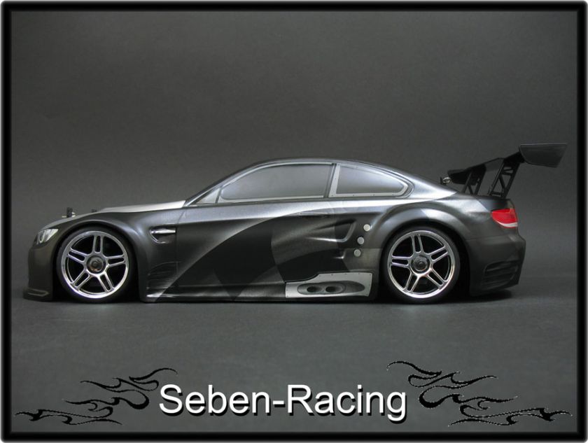 BMW M3 GT2 E92 1/10 Karosserie Seben XK25  