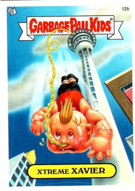 Garbage Pail Kids ANS 2 XTREME XAVIER 12B  