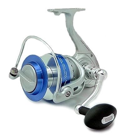 Ajiking Wahoo WH 8000 Silver/Blue Spinning Reel  