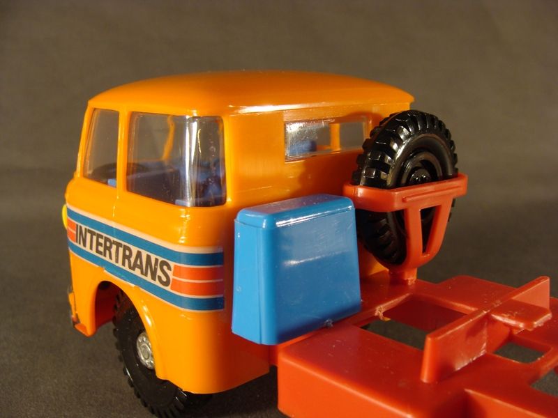 1960 GERMAN TYP SKODA TRUCK FRICTION MODEL TOY 130 BOX  