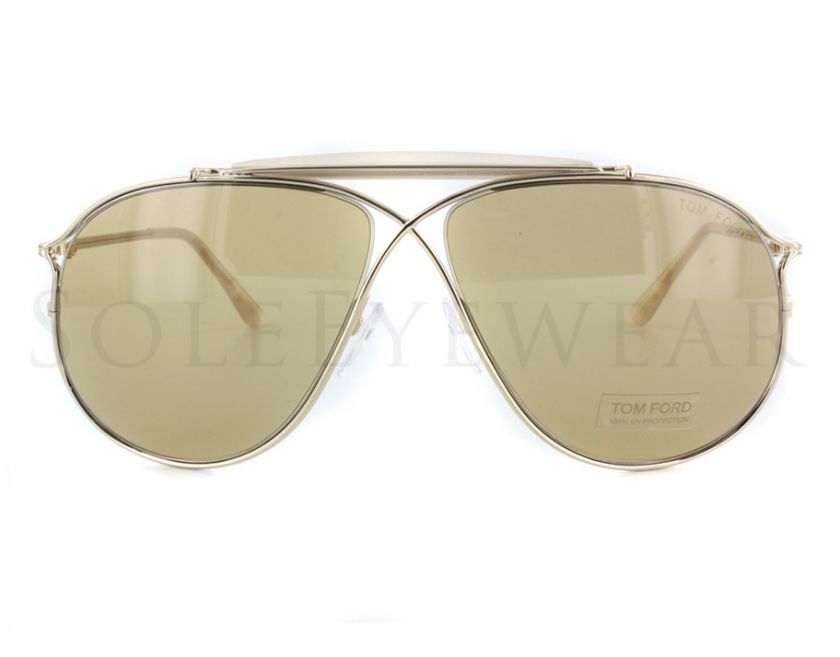 NEW Tom Ford Magnus TF 193 28E Light Brown Sunglasses  