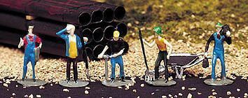 HO Bachmann Mini People Work Crew Figures 42334  