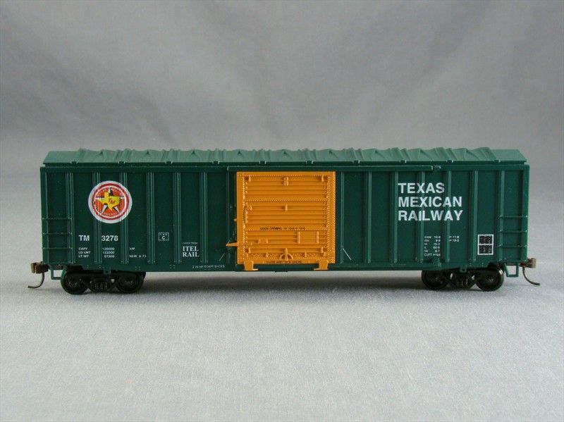   SCALE MODEL TRAINS   50 BOX CAR TEXAS MEXICAN RAILWAY TM #3278  