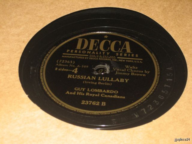 Waltzes Played By Guy Lombardo & His Royal Canadians  