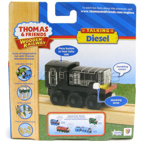   LIGHT DIESEL Thomas Wooden engine Train NEW 796714981239  