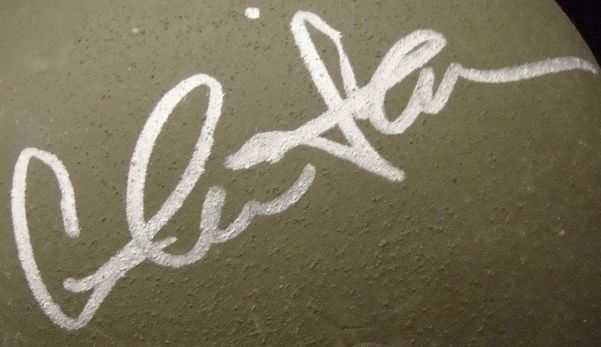 Charlie Sheen Signed Platoon Helmet with JSA COA  