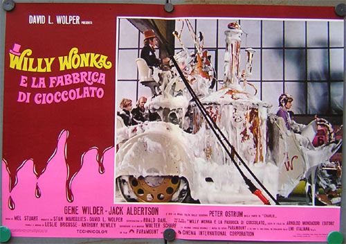 cp51 WILLY WONKA and THE CHOCOLATE FACTORY 8 RARE orgIT  