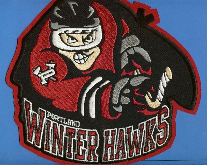 Portland Winterhawks WHL Hockey Jersey Patch Crest  