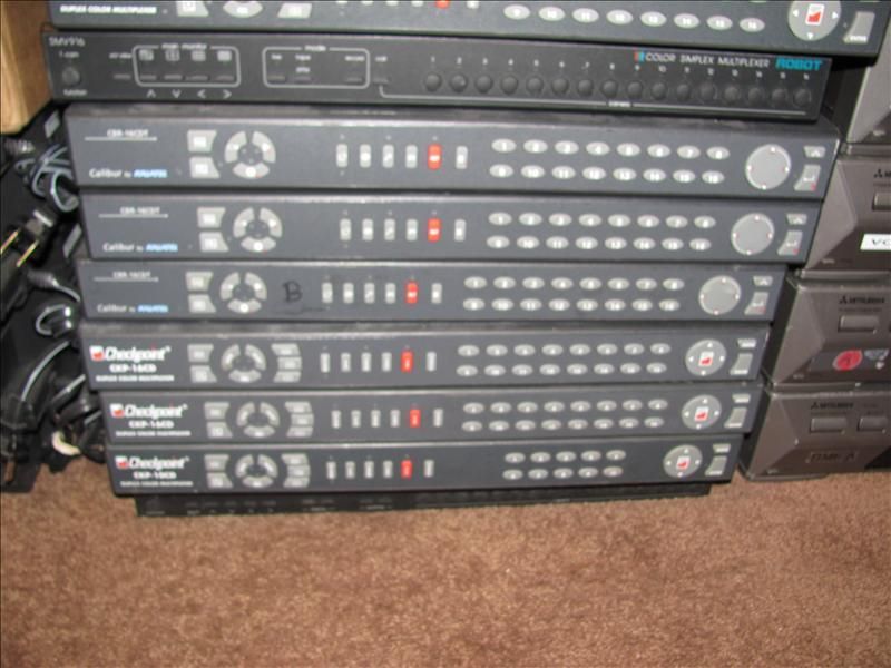 MULTIPLEXER LOT X 20 16 CHANNEL WHOLESALE SECURITY,SURVEILLANCE PICKUP 