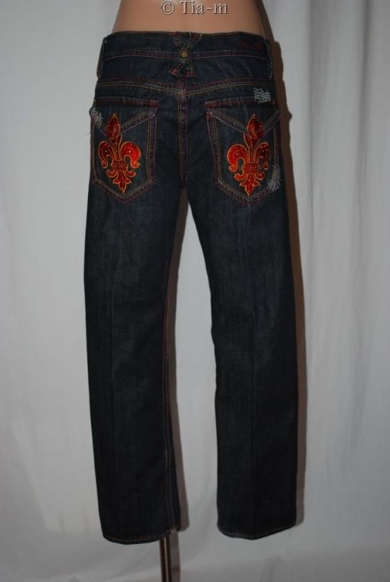 PEPE LONDON 73 DARKWASH SKINT FIVE POCKET JEANS BOYS 16  