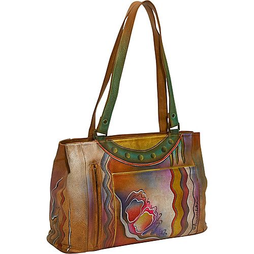 Anuschka Large Shopper Abstract Classic 2 Colors  