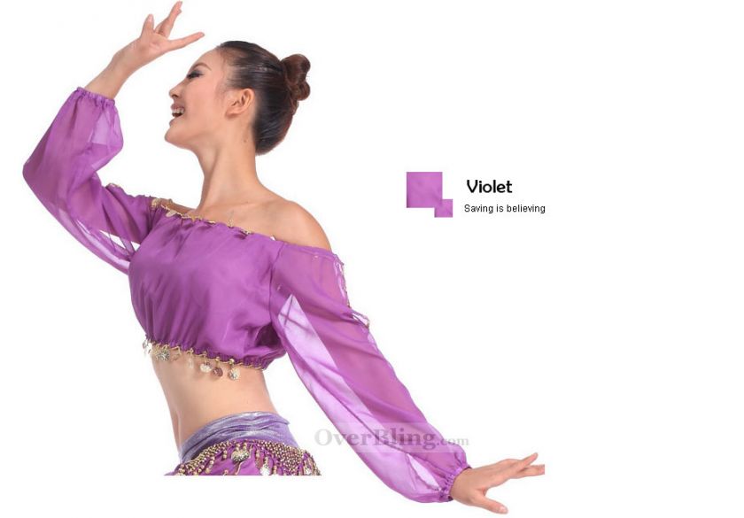 C91600 Sexy Choli Belly Dance costume Blouse Top Skirt  