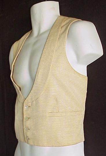 WESTERN FRONTIER GAMBLERS VEST LATE 1800S NICE  