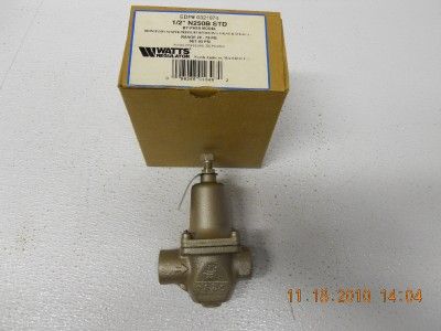 WATTS 1/2 N250B STD WATER PRESSURE REDUCING VALVE  