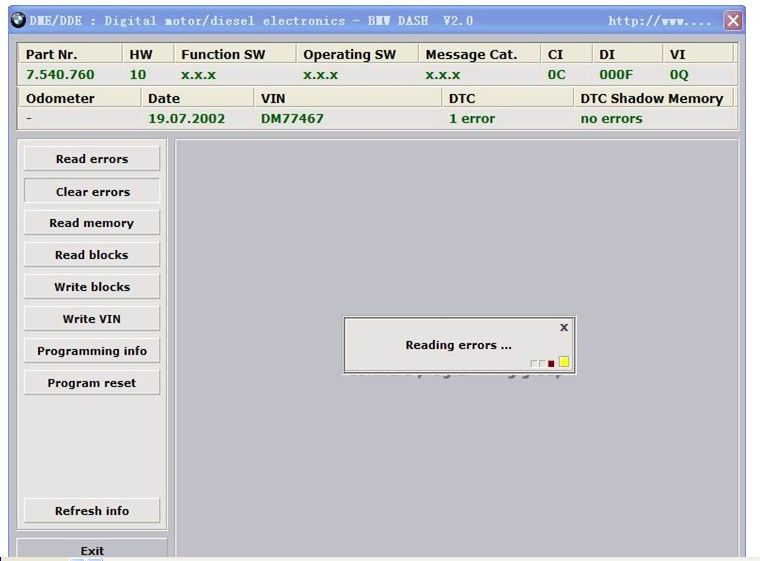 BMW DASH + BMW SCANNER 1.4.0/2.01  