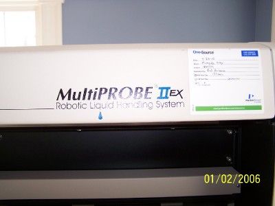 Multiprobe Packard Multiprobe II EX AMPIIE1 Liquid Handler With Extra 