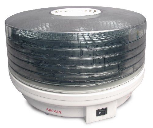 Aroma AFD 615 5 Tier Rotating Food Dehydrator 021241996150  