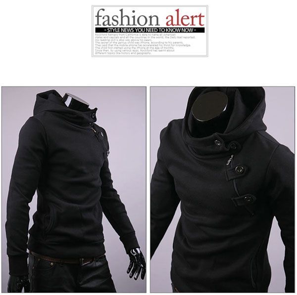   Fit Casual Blazers Hoodies Sweater Jacket Coats 3 colors M   XXL W16