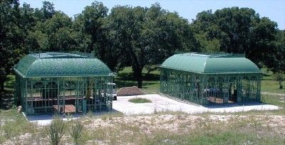 LARGE CUSTOM VICTORIAN STYLE GREENHOUSE / CONSERVATORY  