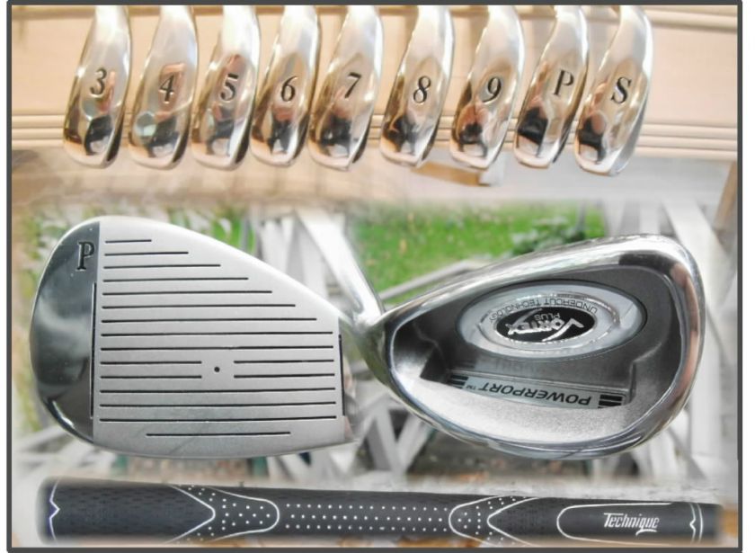 Technique Vortex Plus Undercut Technology 3 P,S Golf Irons 