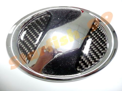 REAL CARBON FIBER VITZ LOGO INSERT& EMBLEM YARIS RS JDM  