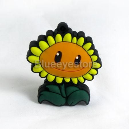 Fashion Plants vs Zombies Sunflower 4GB USB 2.0 Flash Memory Pen Stick 