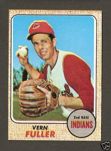 1968 Topps #71 Vern Fuller Cleveland Indians NM/MINT  