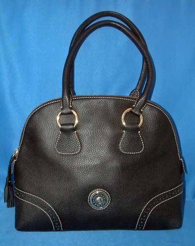 Dooney & Bourke Leather all weather Satchel handbag purse  
