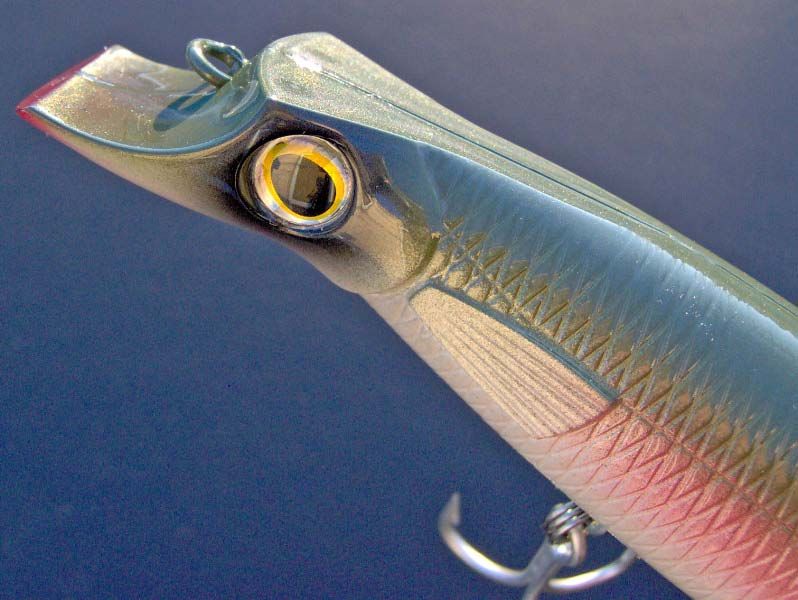   Plastic Bottledarter ~ 2.5 oz ~ Sand Eel (Olive/Pink/Silver)  