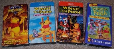 Winnie The Pooh 4 VHS Tigger ific Tales Theres No Camp Like Home 